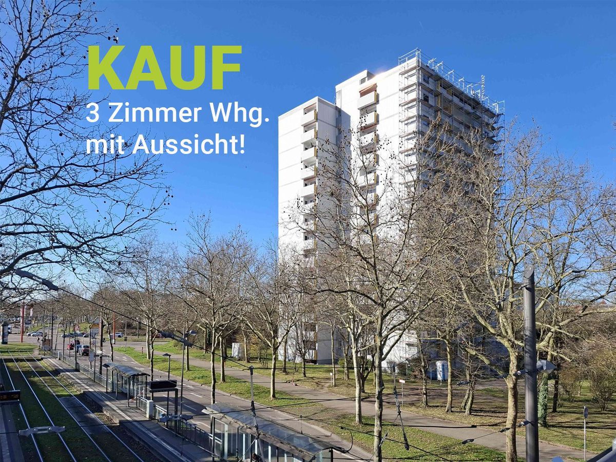 Kaufangebot 3 Zimmerwohnung im 12. Etage in Karlsruhe Südweststadt