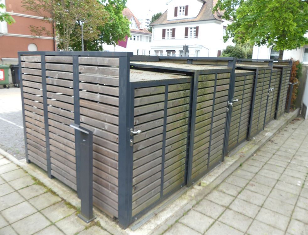 Zur Mietwohnung gehört Fahrradbox