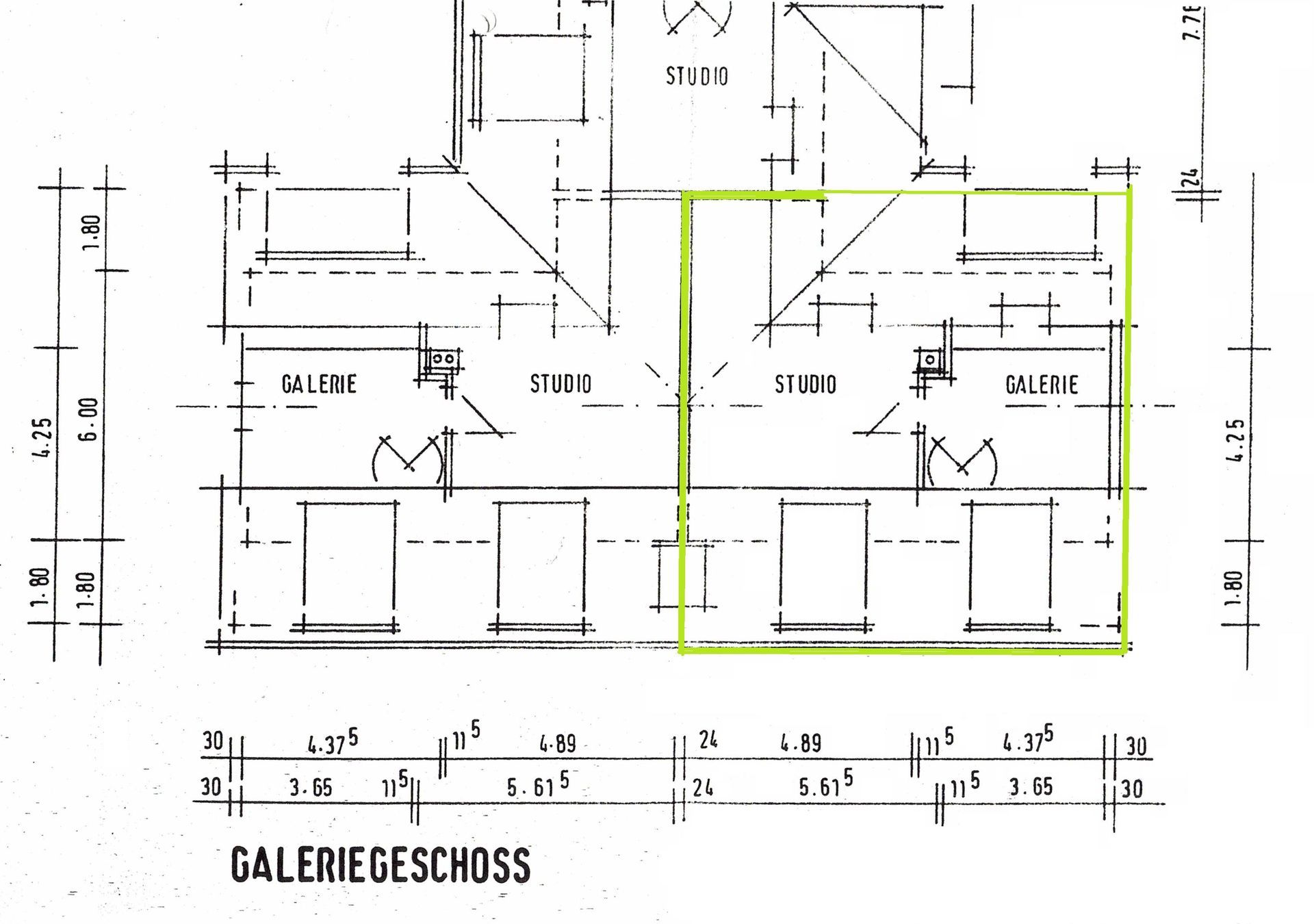 Grundriss Maisonette Durmersheim