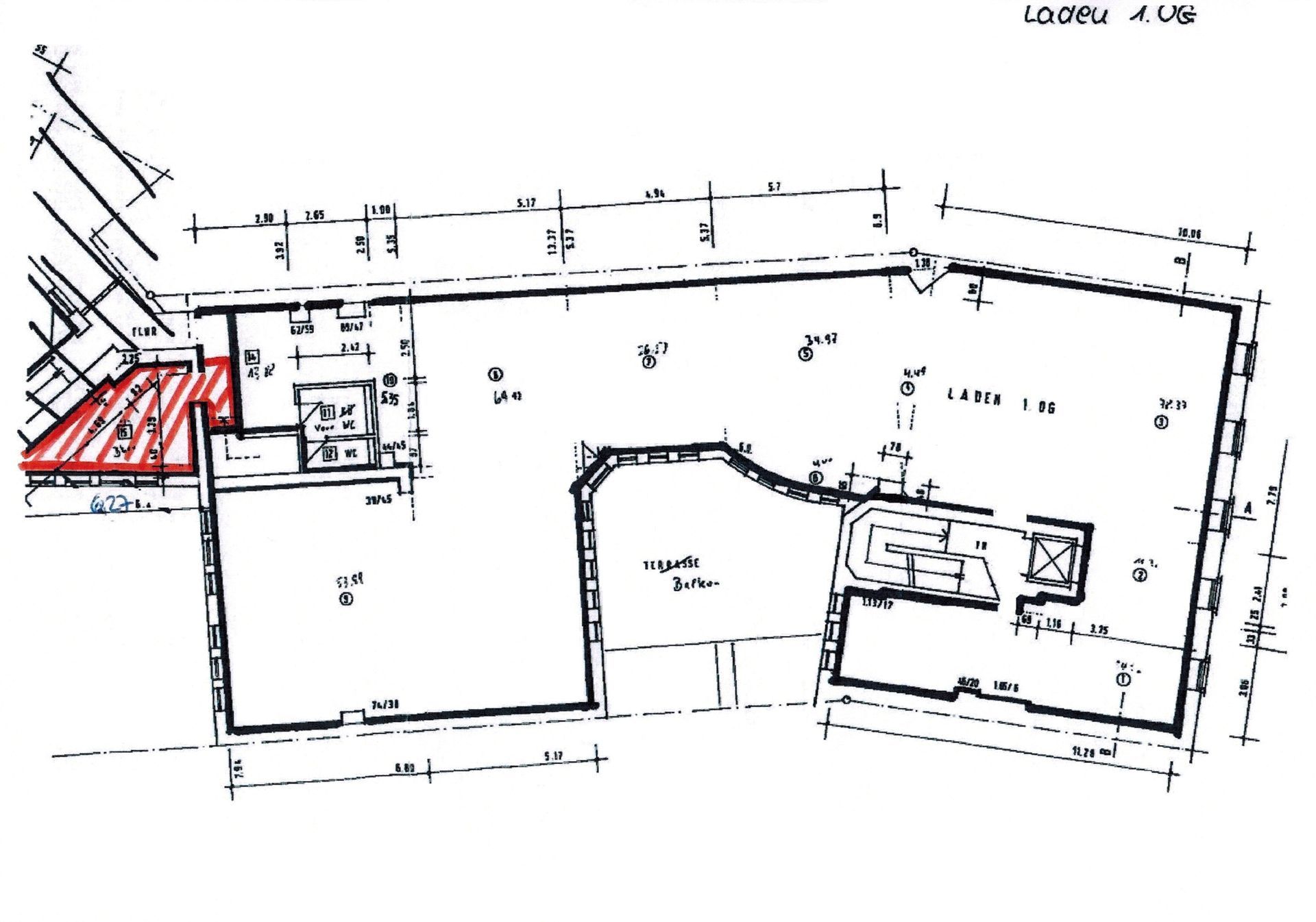 Büro-/Praxisfläche: 330,00 m² in Karlsruhe zu vermieten