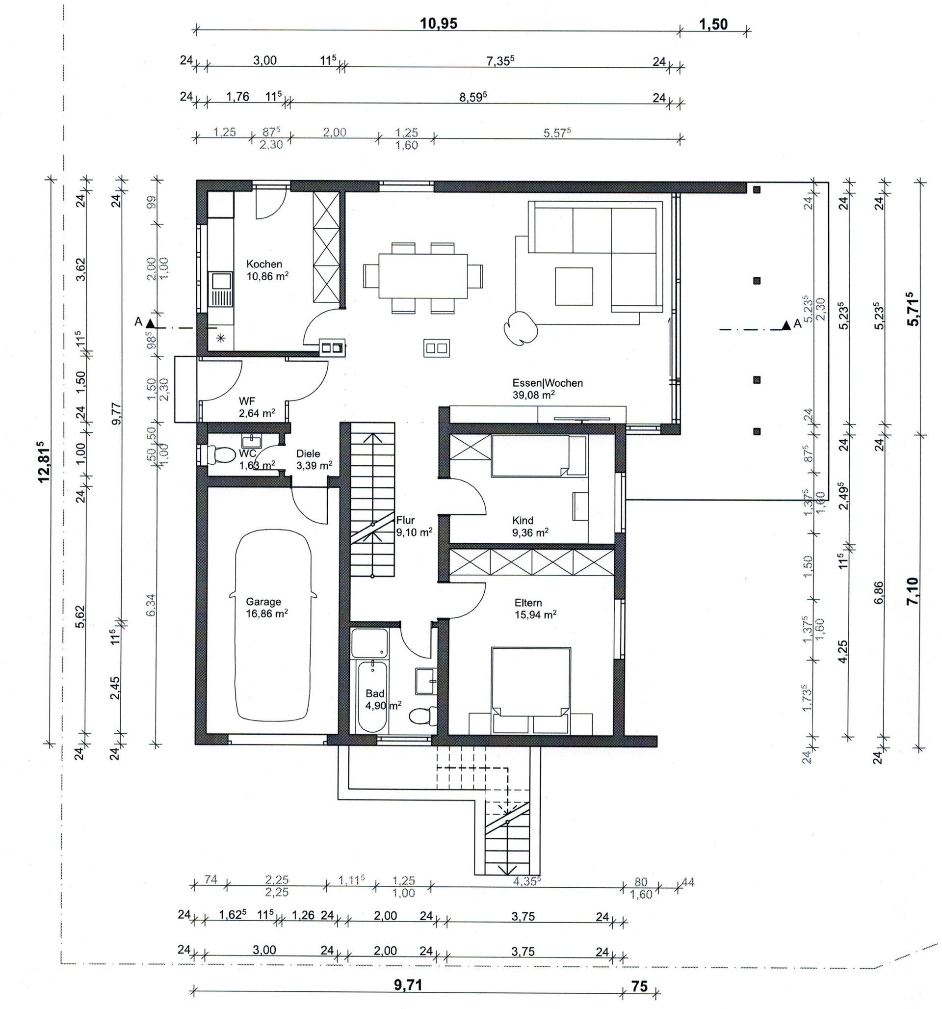 Grundriss Verkauf Haus in Eggenstein-Leopoldshafen