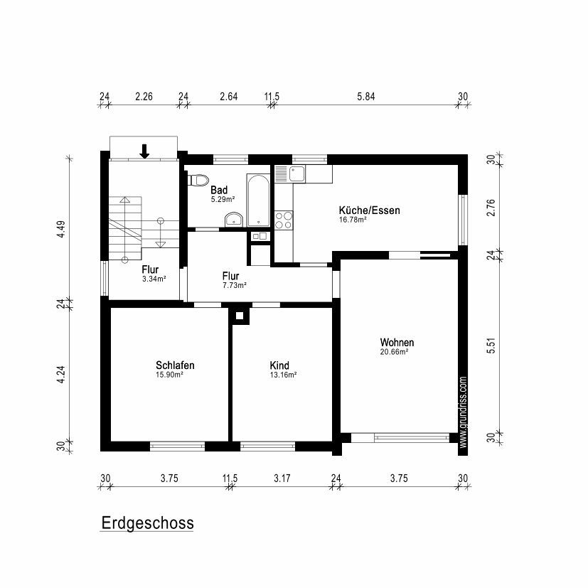 Grundriss Verkauf Haus in Eggenstein-Leopoldshafen