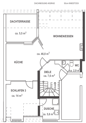 Maisonette Wohnung in Schwetzingen zum Verkauf 4.OG