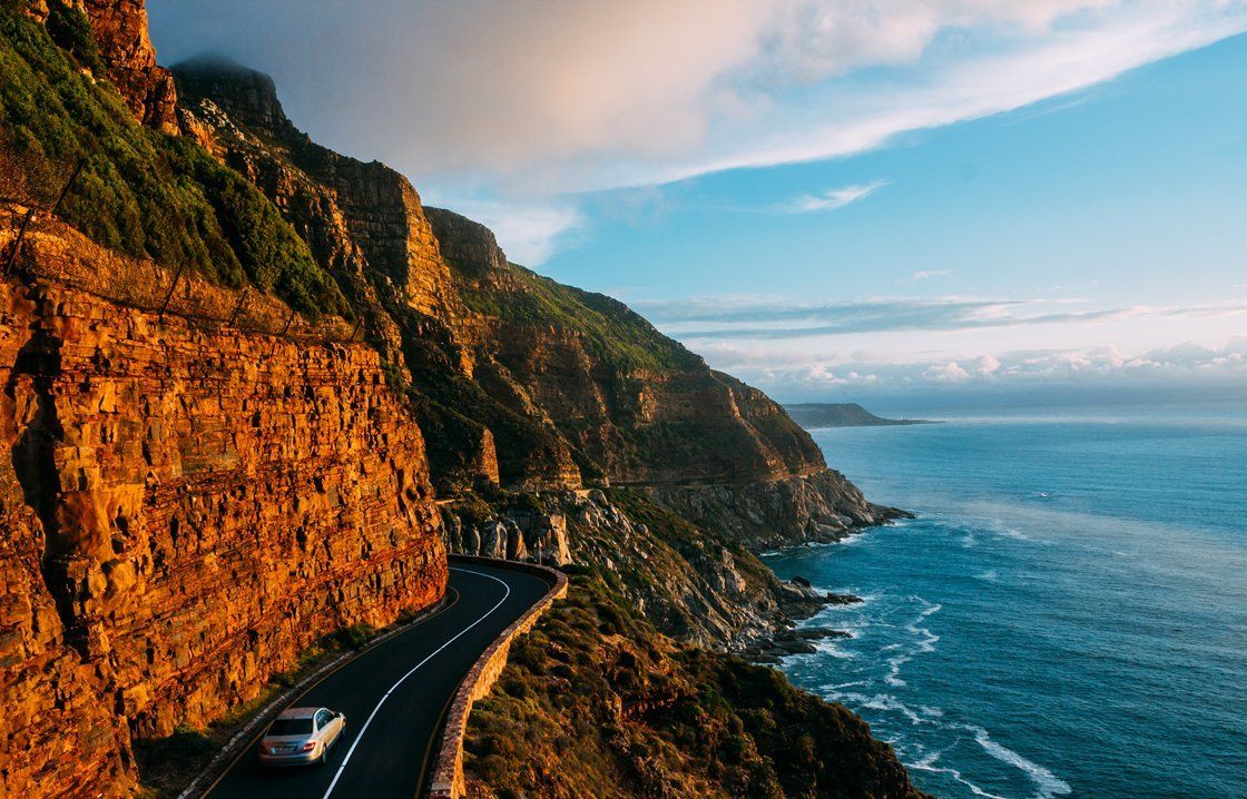Chapmans Peak drive and view