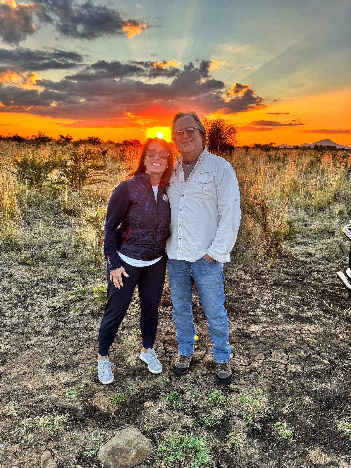 Sunset on safari
