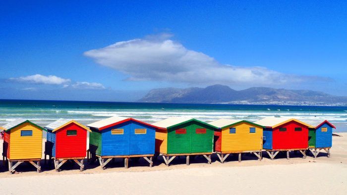 Muizenberg beach - quaint and so spacious