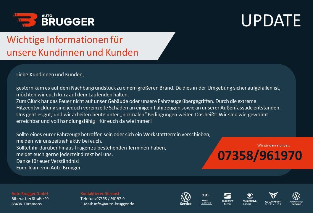 Wichtige Kundeninformation