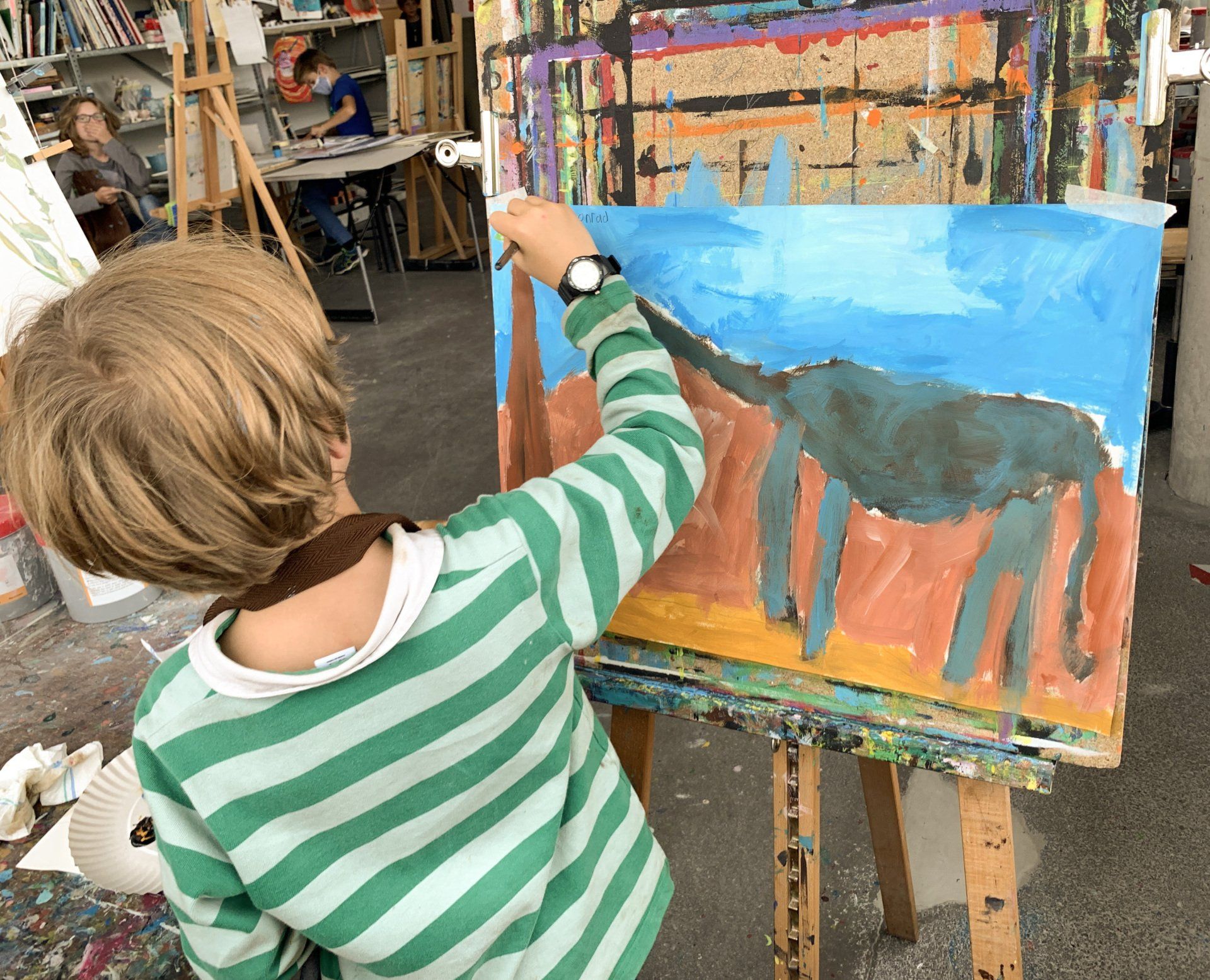 "Every child is an artist. The only problem is how do you stay an artist when you get bigger." (Pablo Picasso)