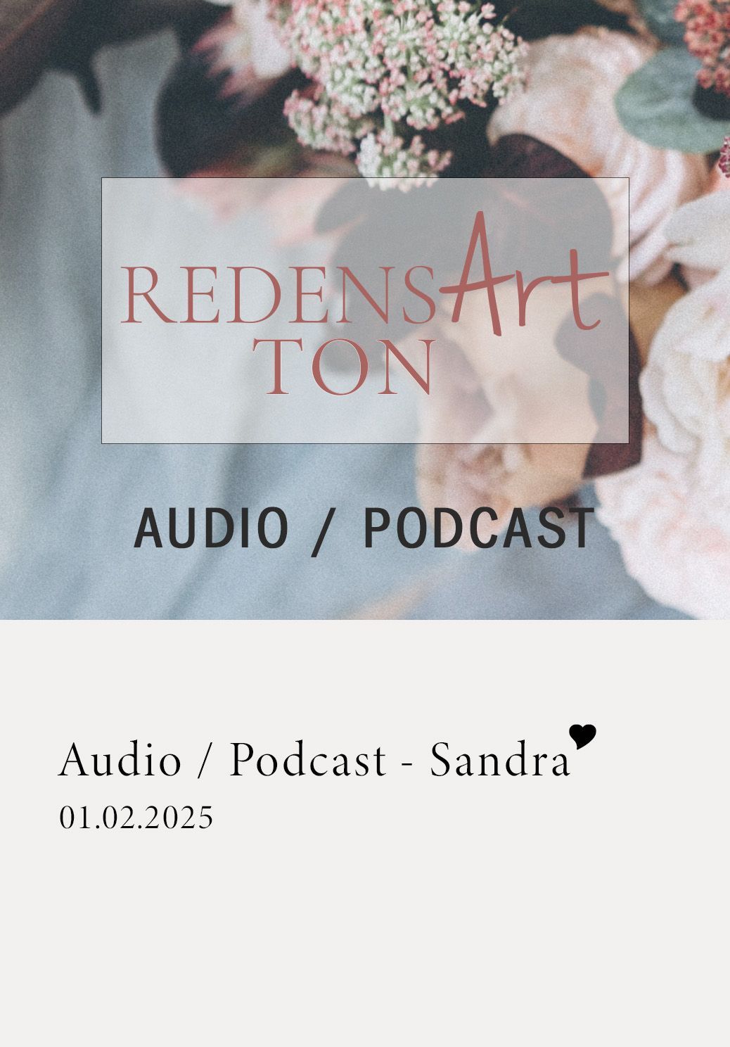 Podcast mit Sandra