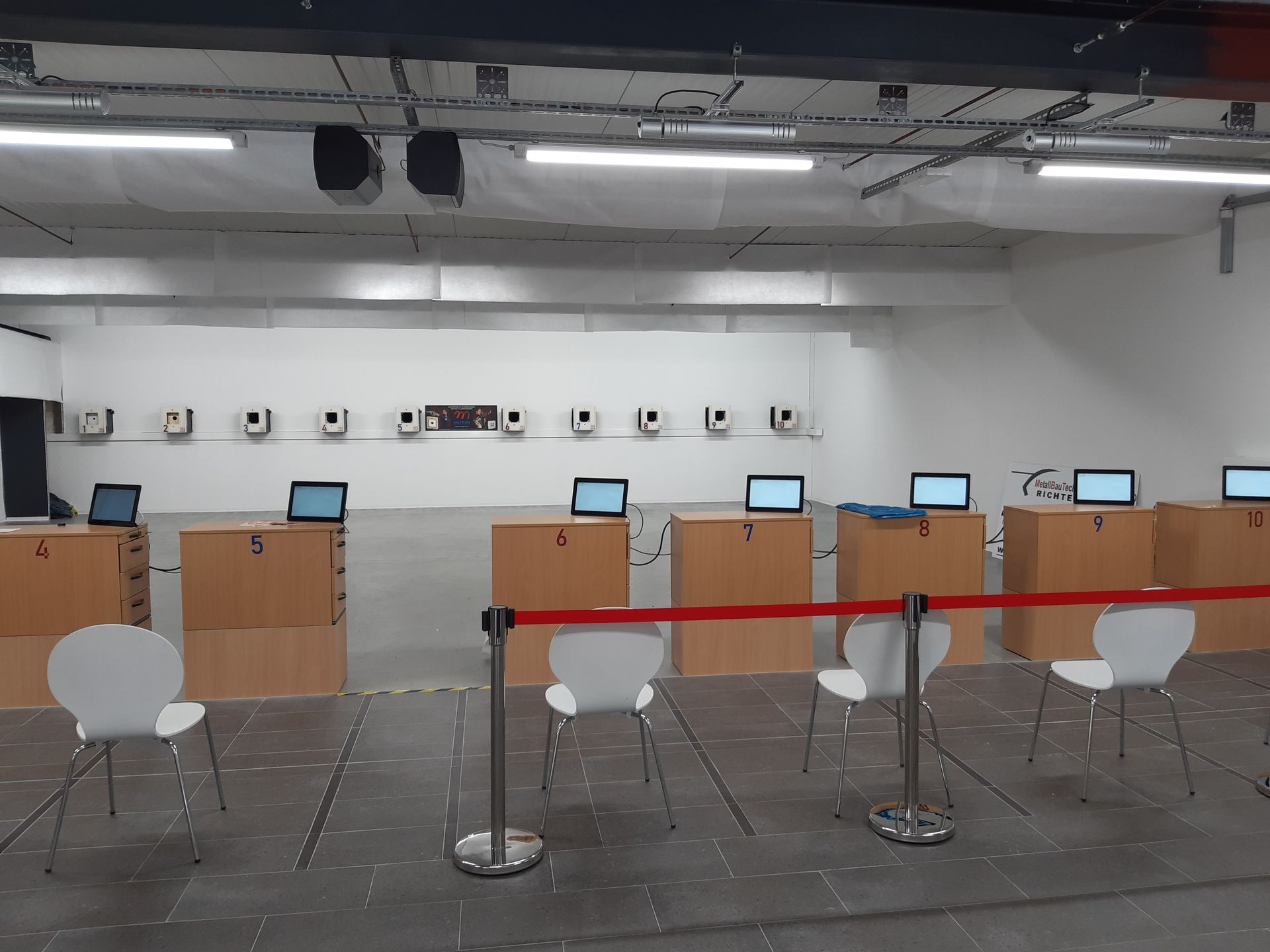 Mit modernster Druckluftschießhalle