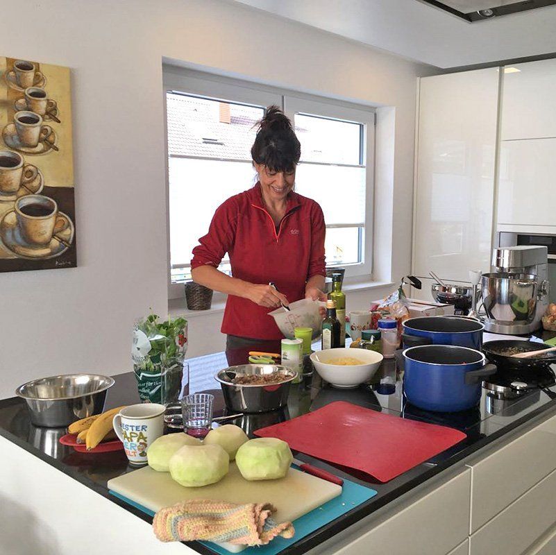 Kochen bei Ihnen zu Hause Kochen bei Ihnen zu Hause