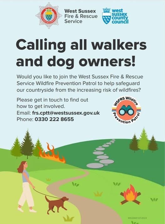 West Sussex Fire and Rescue Service poster