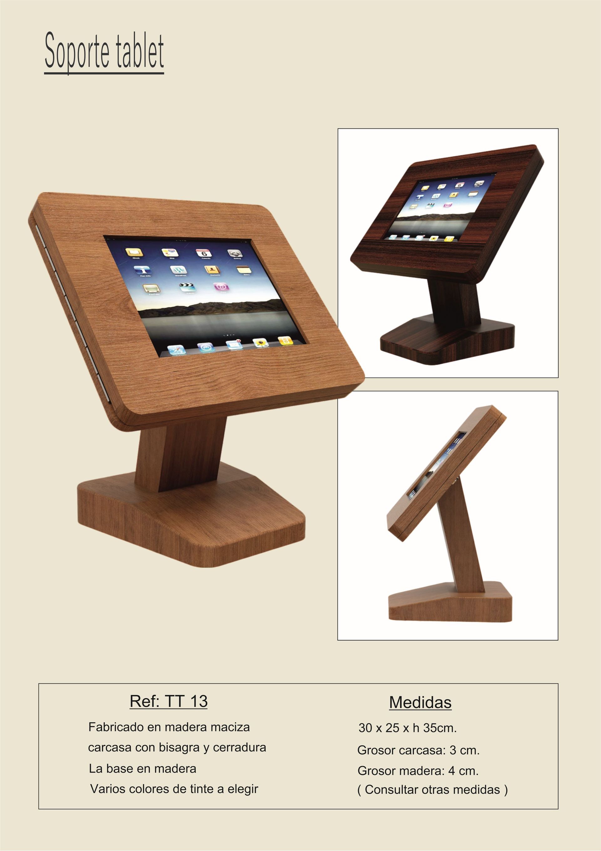 Soporte mesa tablet