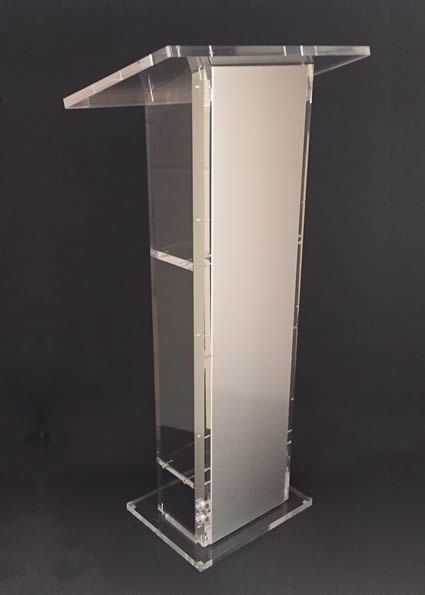 Atril metacrilato y metal