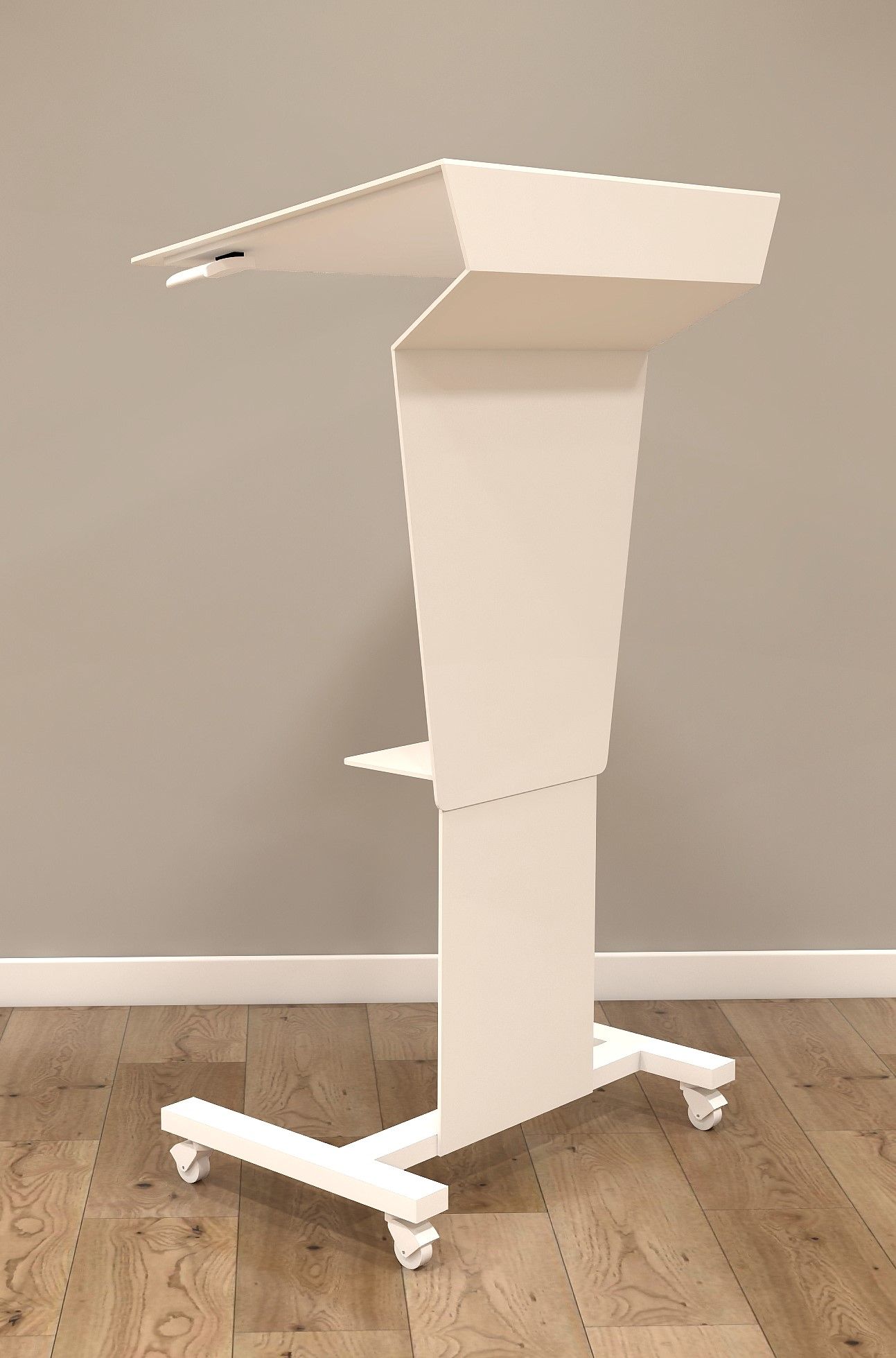 Atril regulable en altura