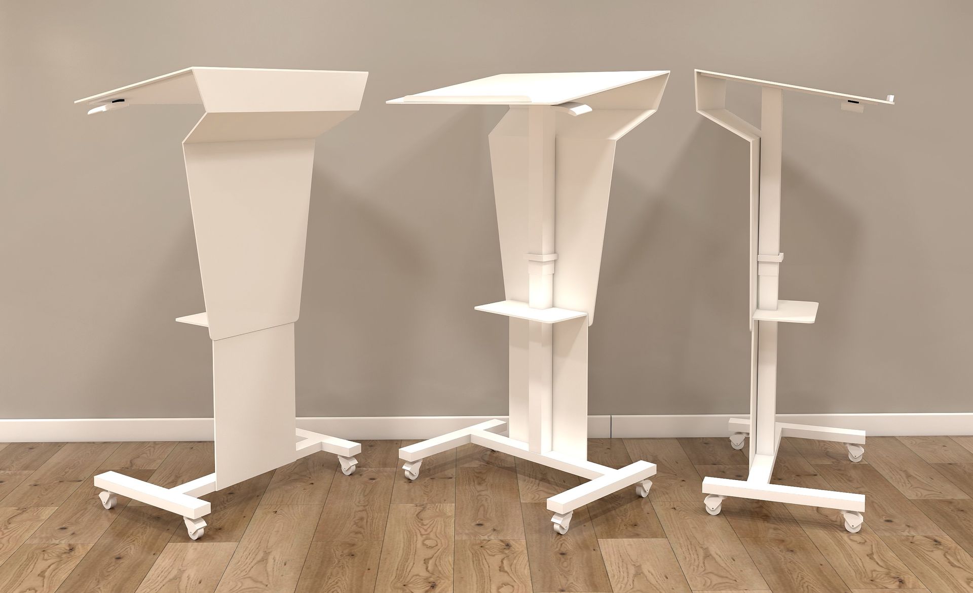 Atriles regulables en altura