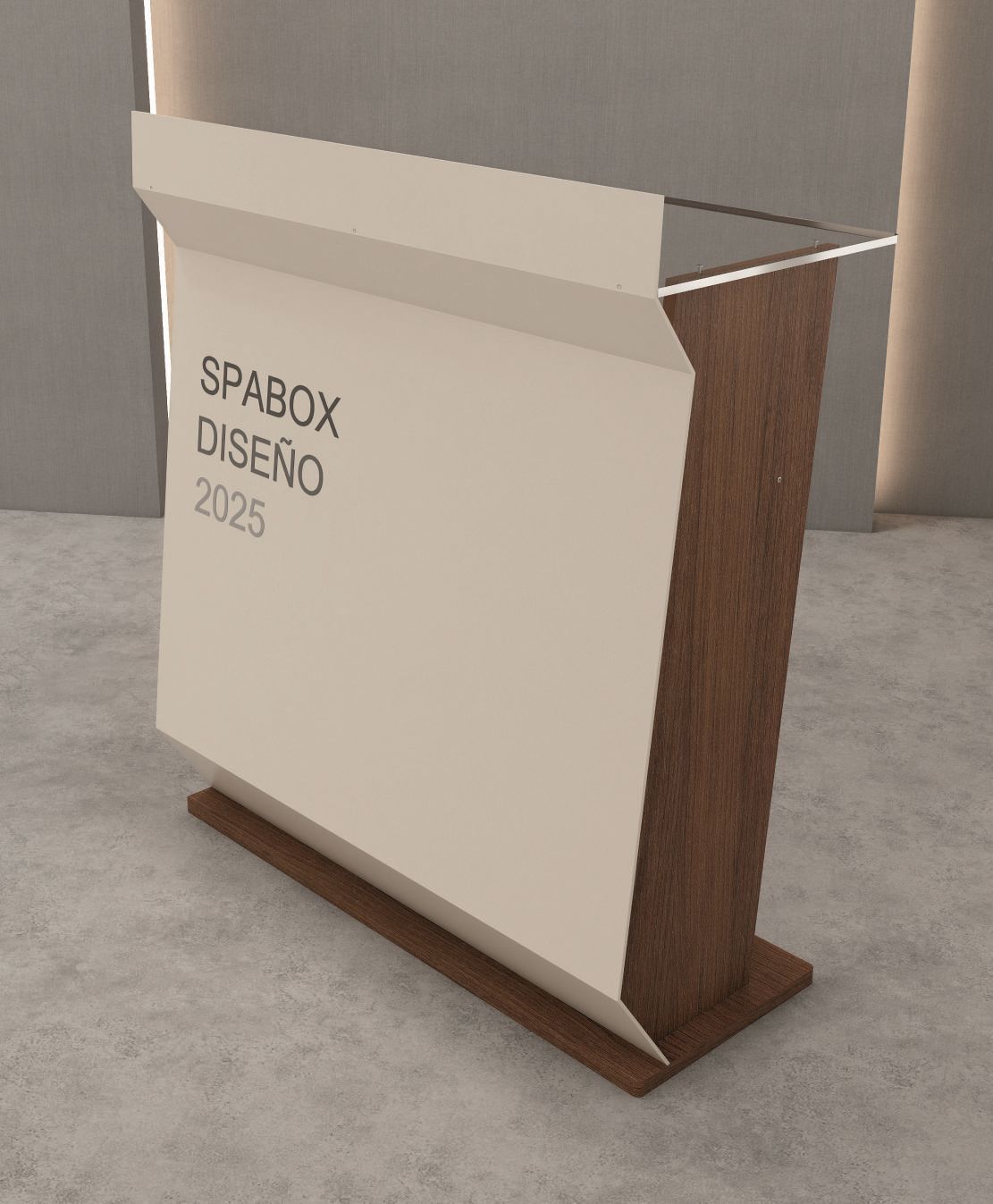 Atril de madera grande