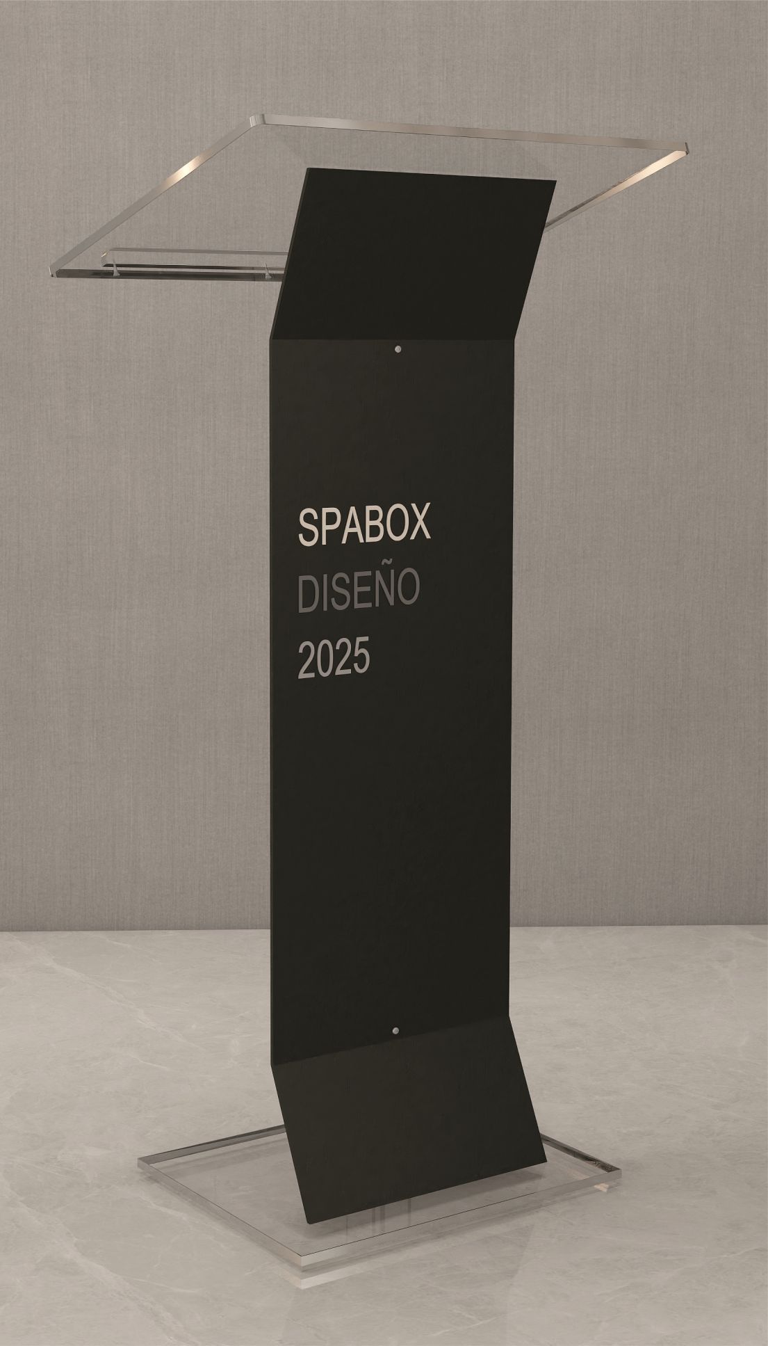 Atril de metacrilato