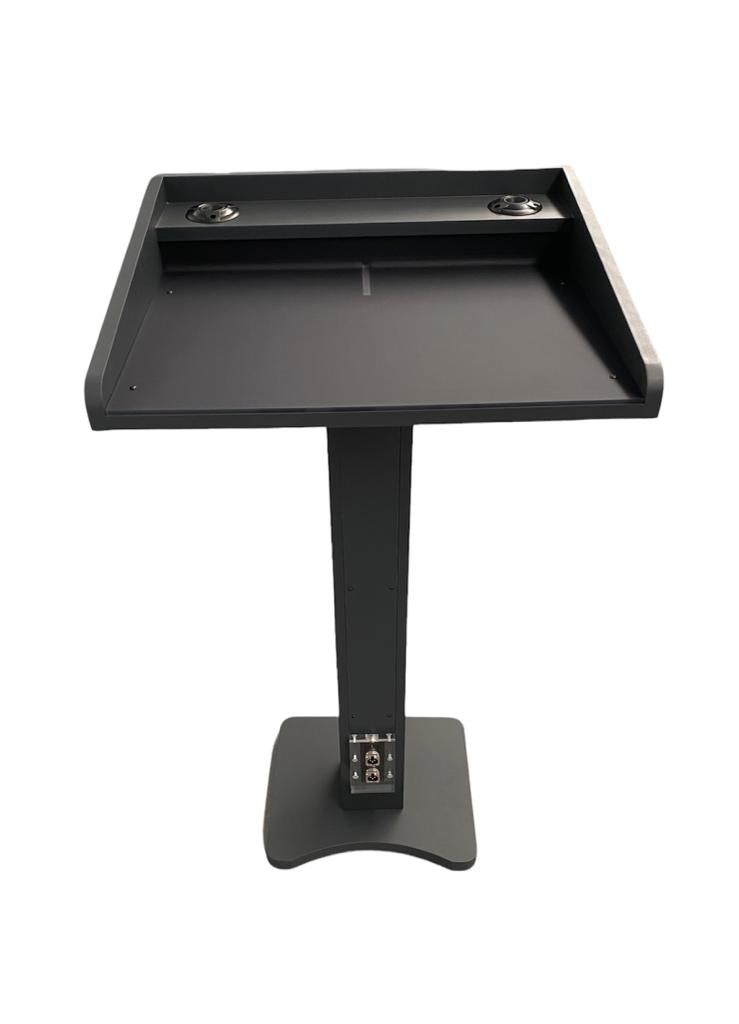 Atril de madera negro