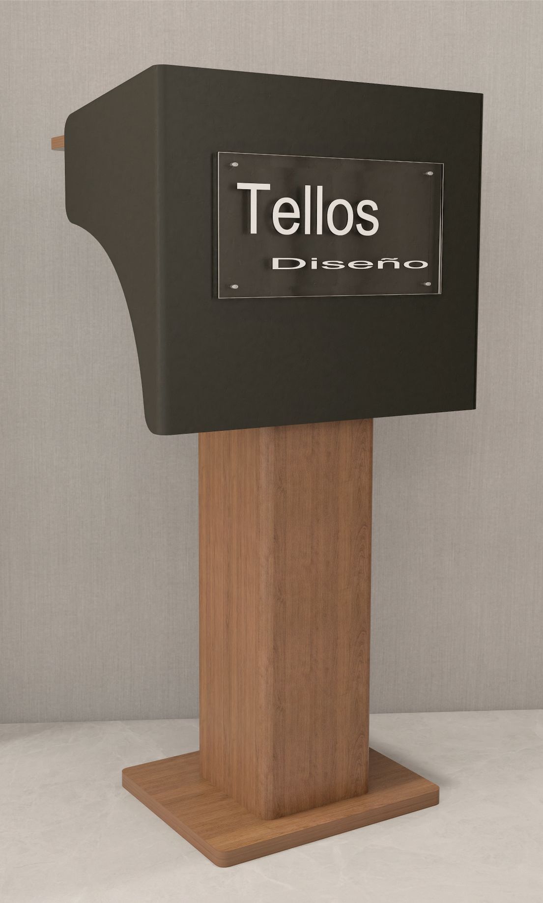 Atril regulable madera