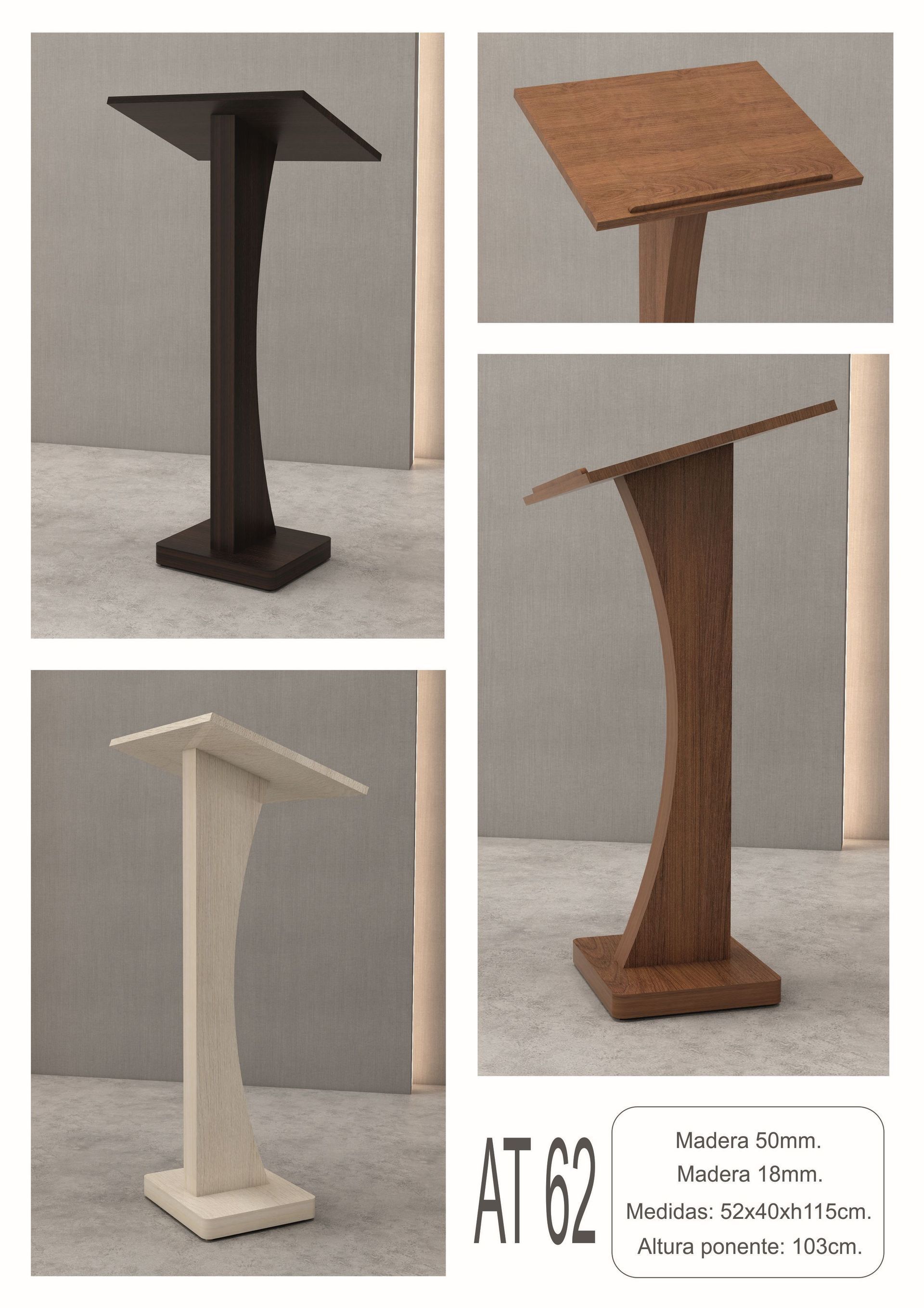 Atril de madera Atril de madera