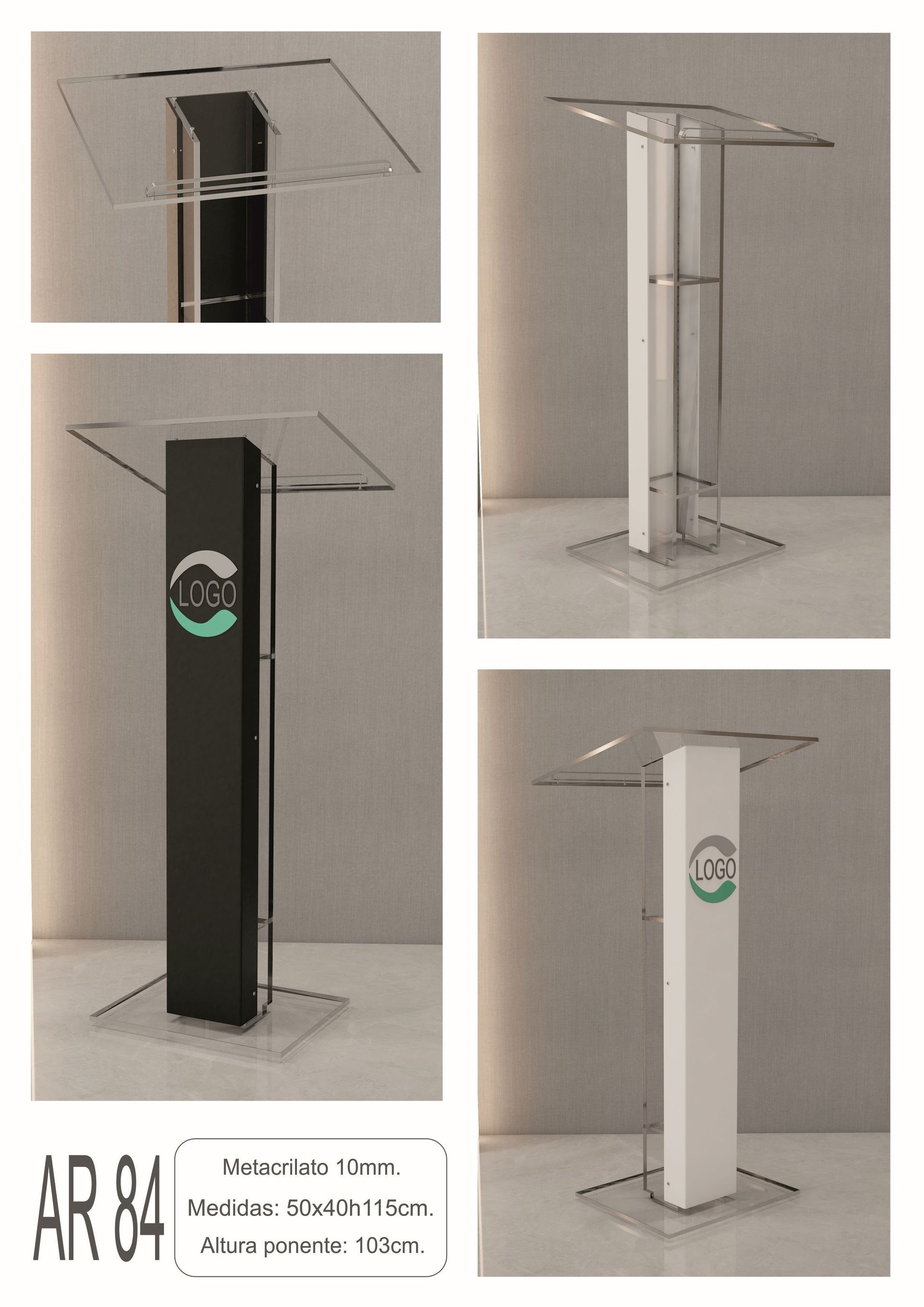 Atril para reuniones