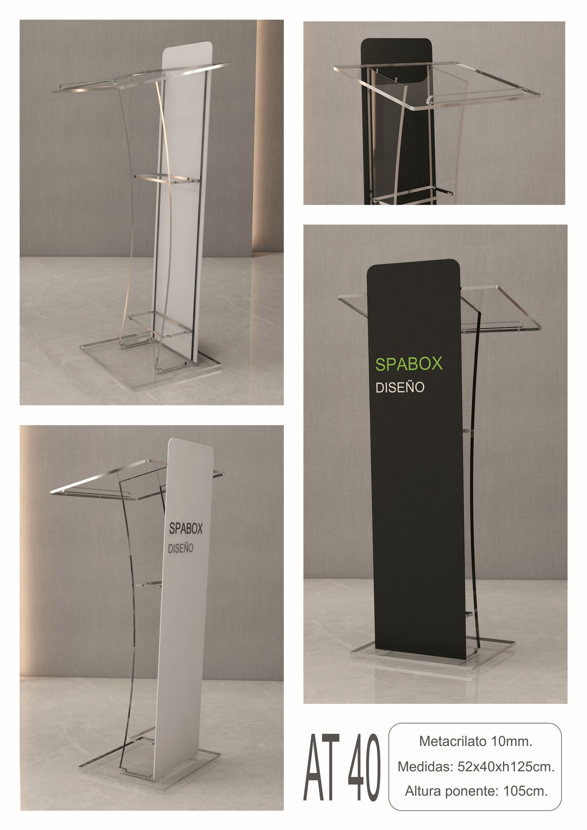 Atril para reuniones