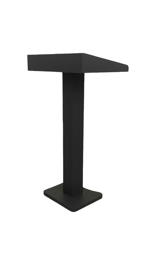 Atril de madera negro