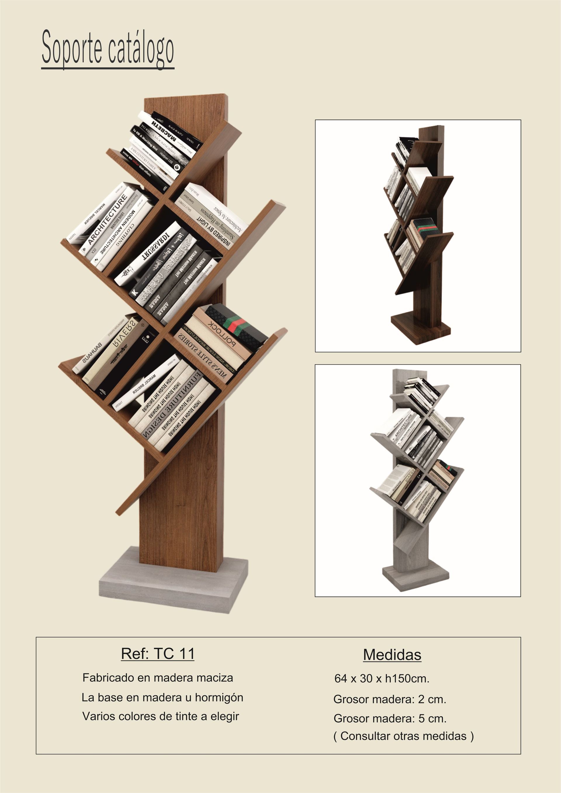 Librería madera