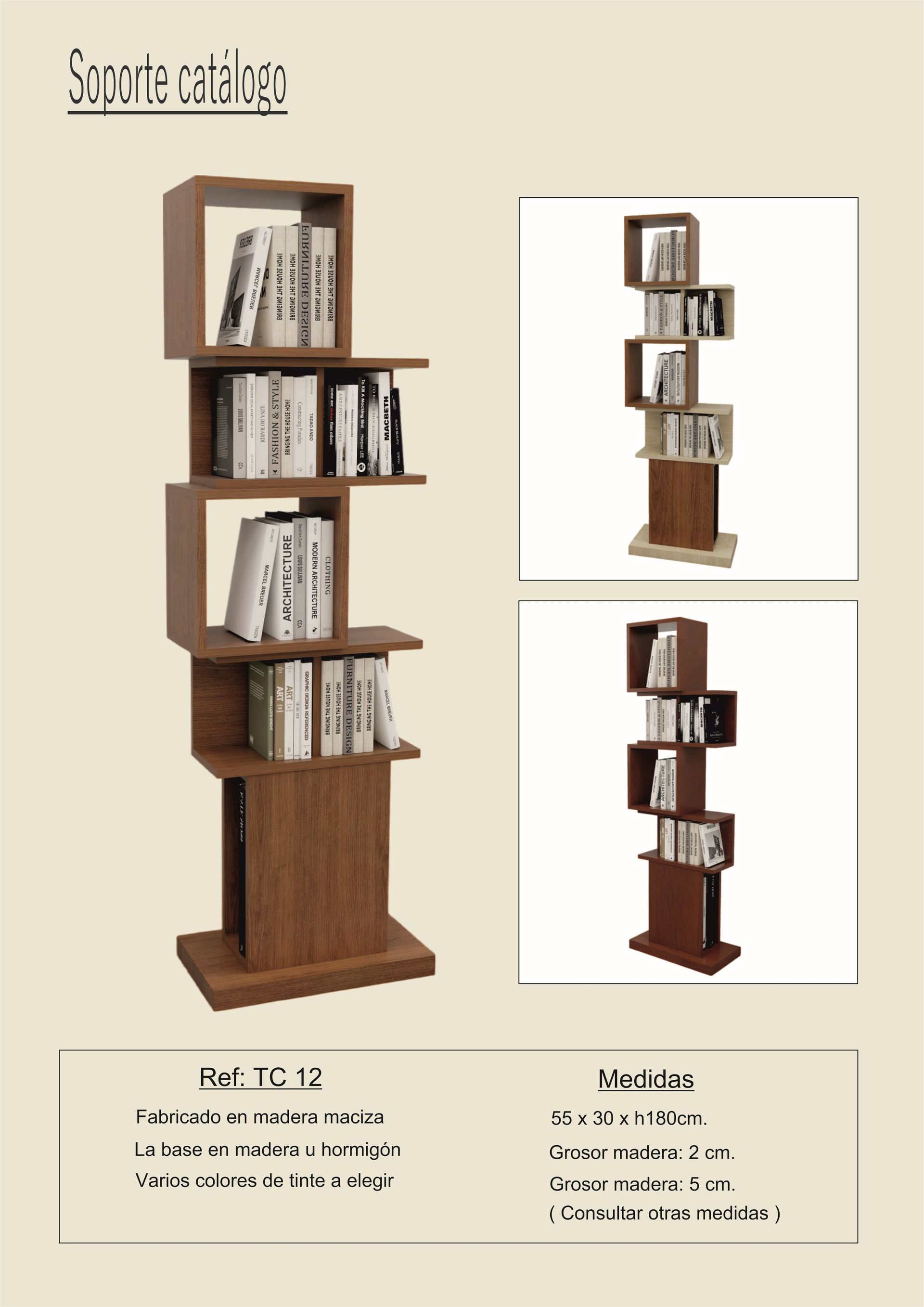Librería madera