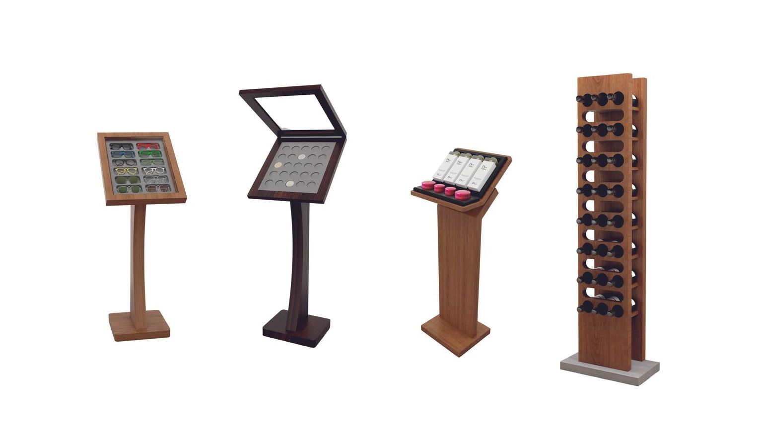 Expositores comerciales