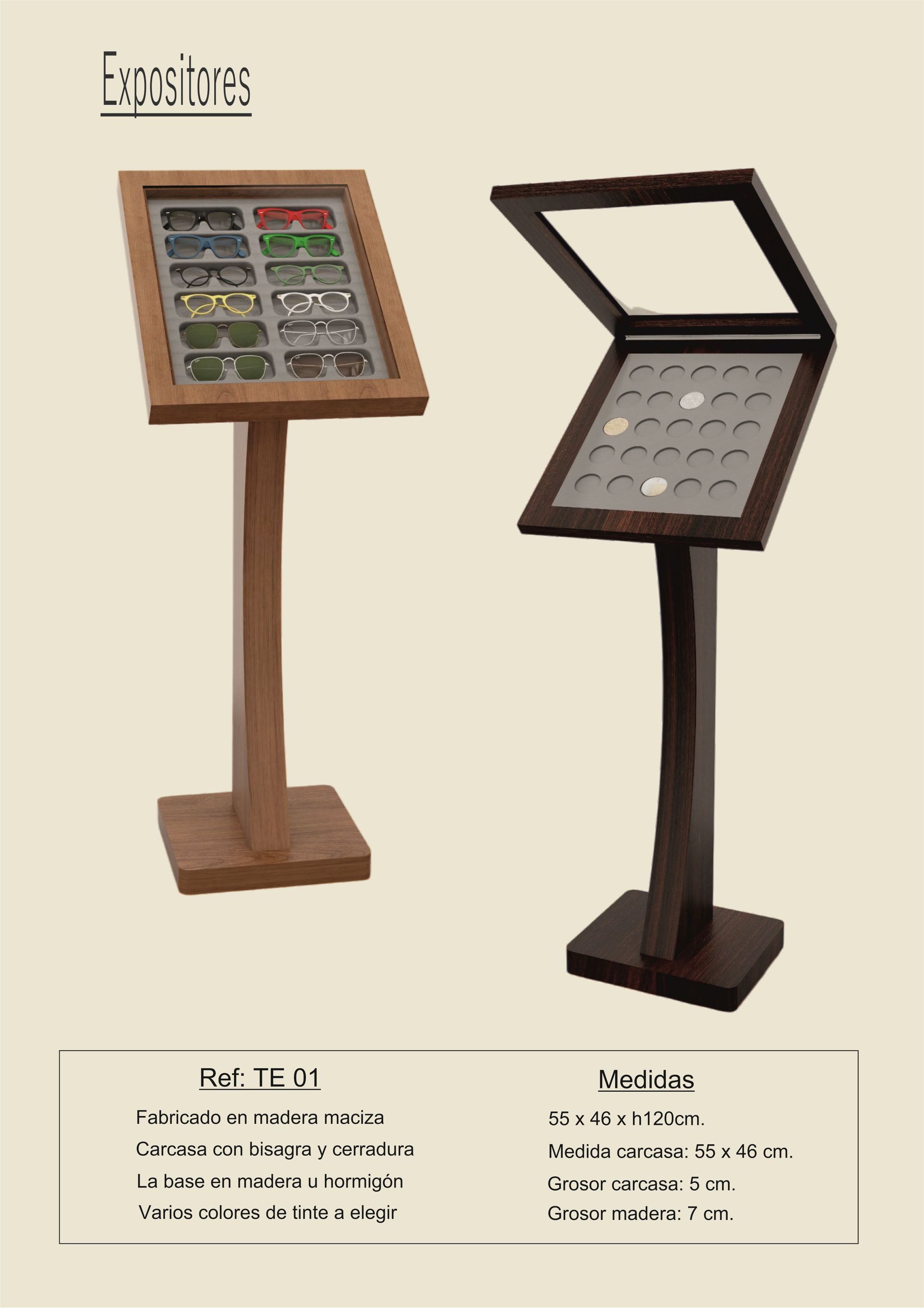 Expositor gafas