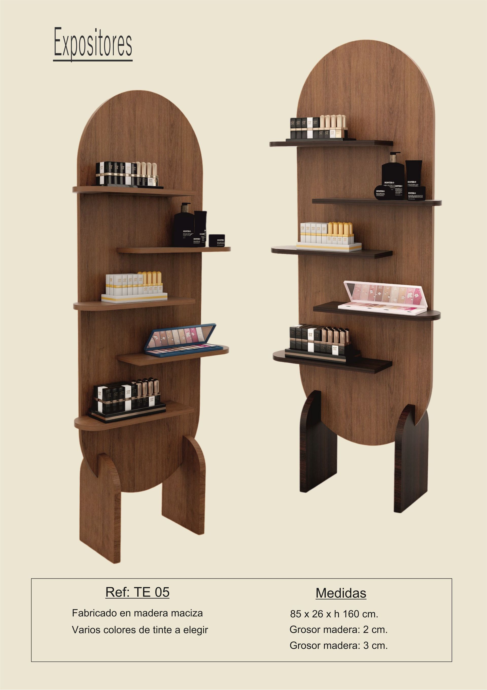Expositor tienda