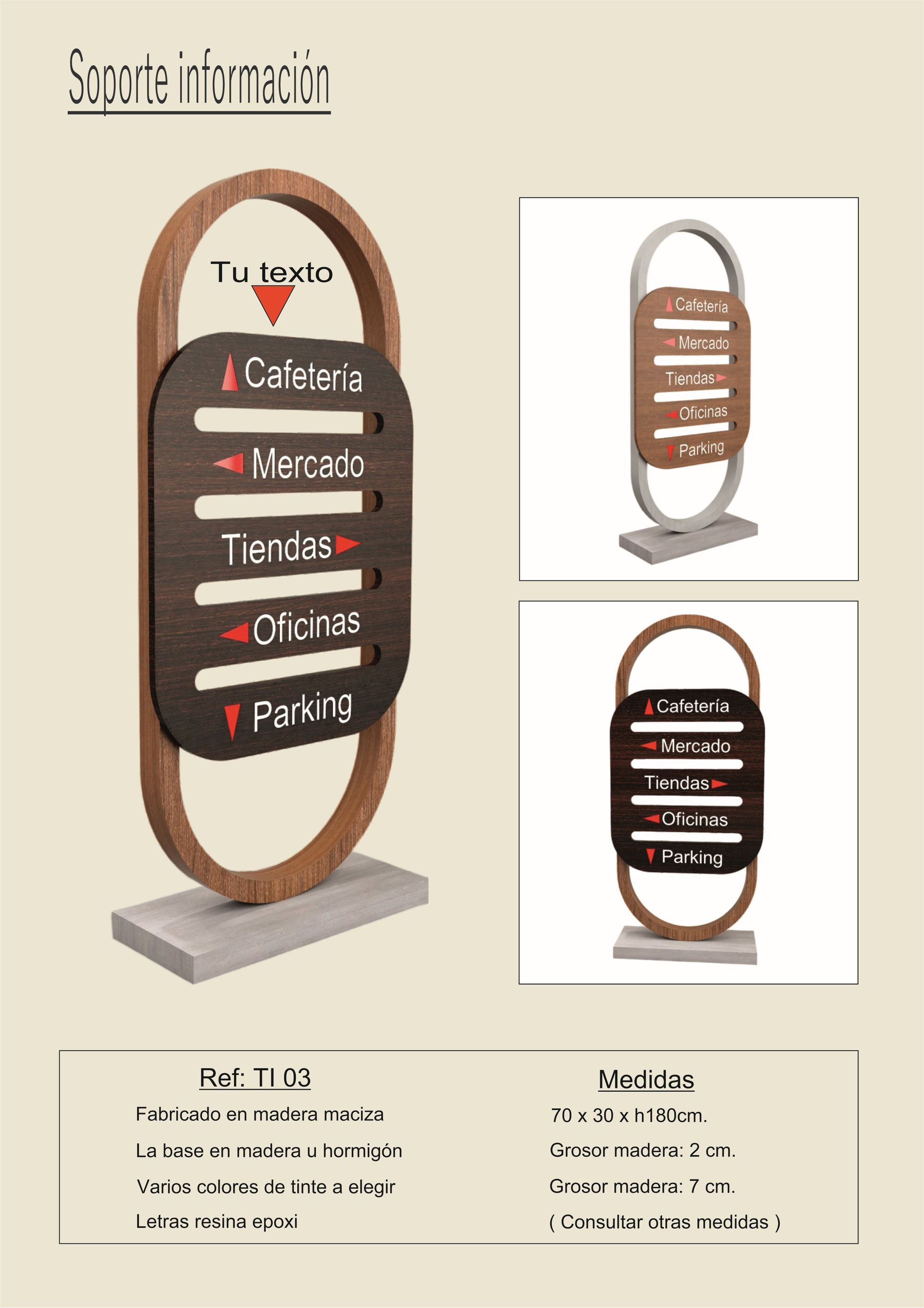 Soporte información