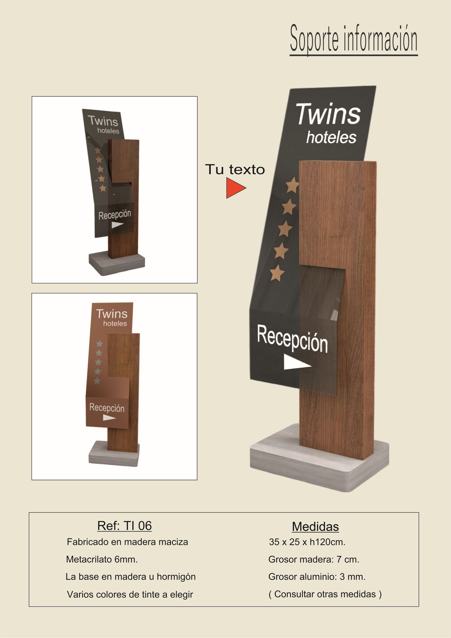 Soporte de información