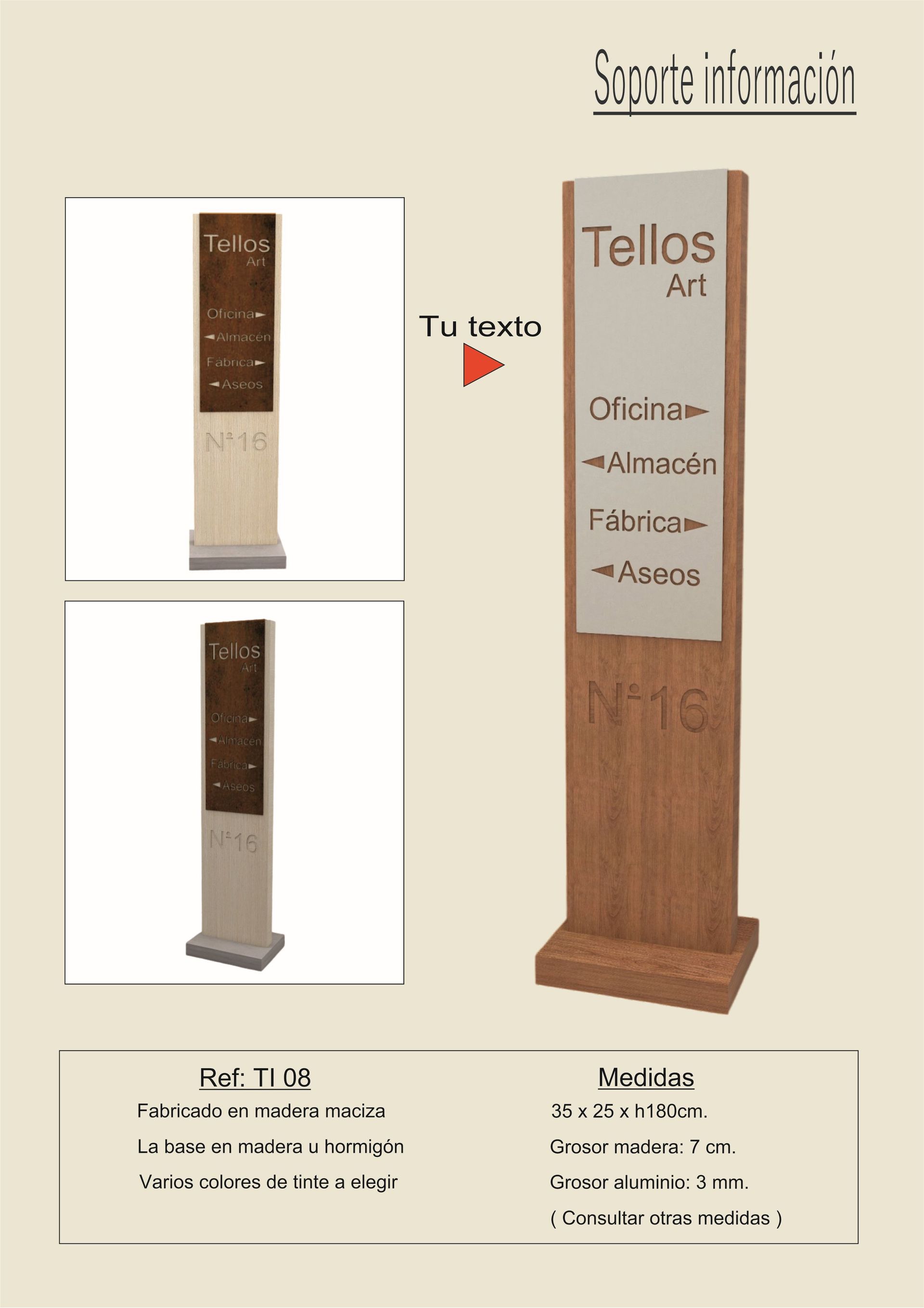 Soporte de información