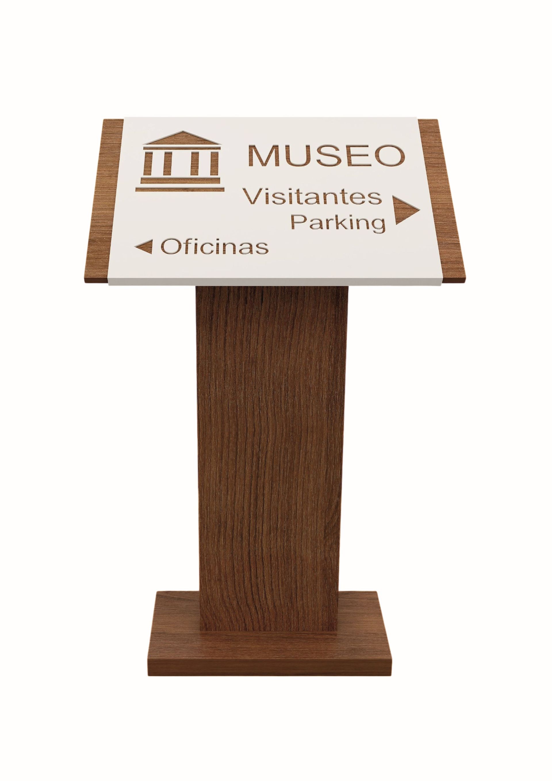 Soportes informativos duraderos, elegantes y funcionales para todo tipo de espacios.