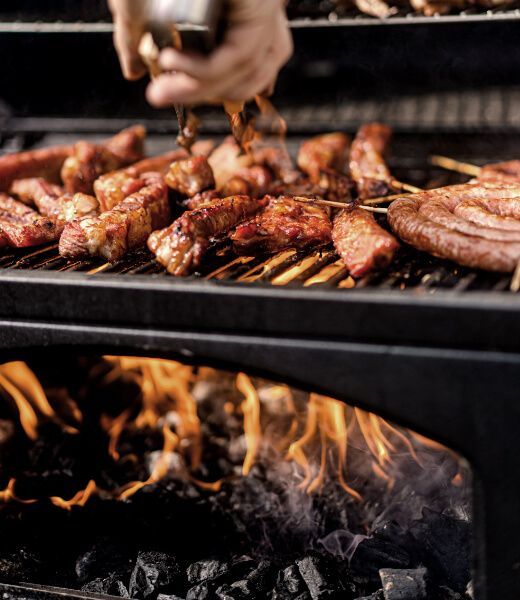 Charbon pour barbecue premium pour la gastronomie