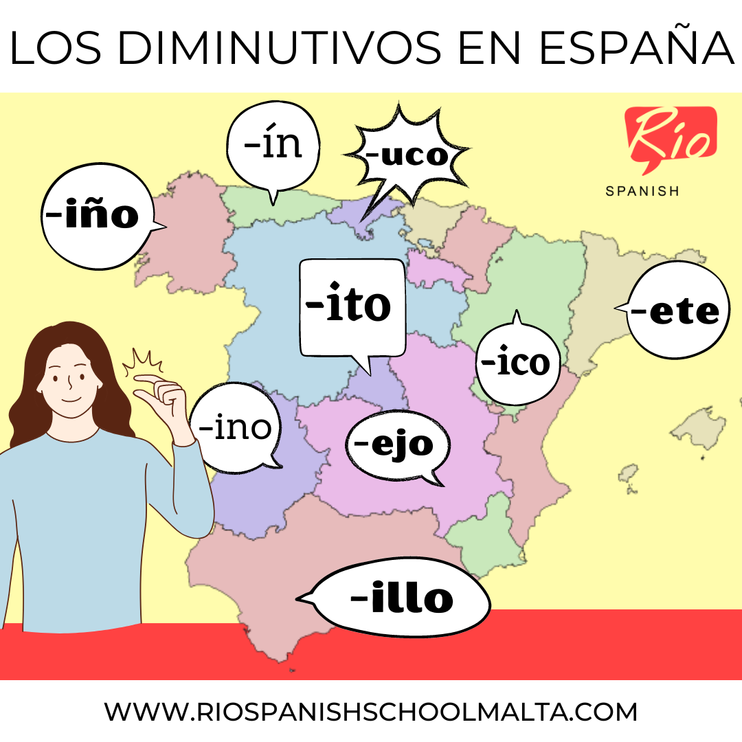 diminutives in spanish, diminutivos en español