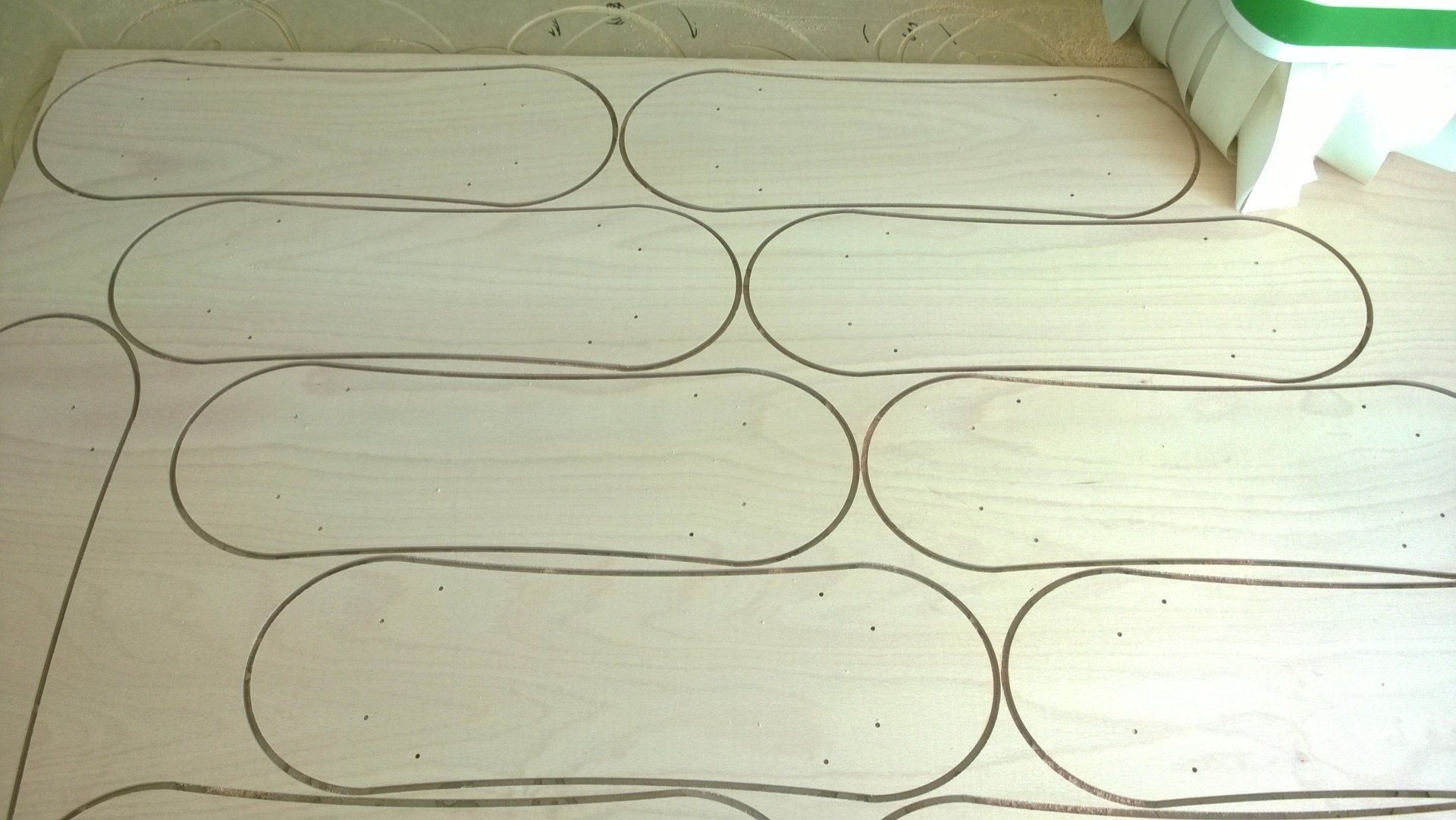 Nestingmethoden, Maserrichtung