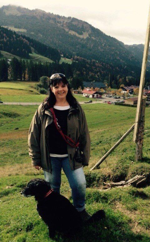 Hundetrainerin, Hundetraining, Hundeschule, mit Hund unterwegs