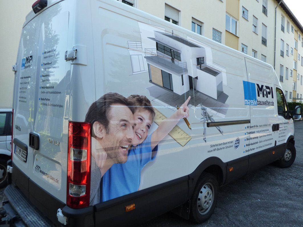 Autowerbung Schriftenwerkstatt Schrempf Karlsruhe