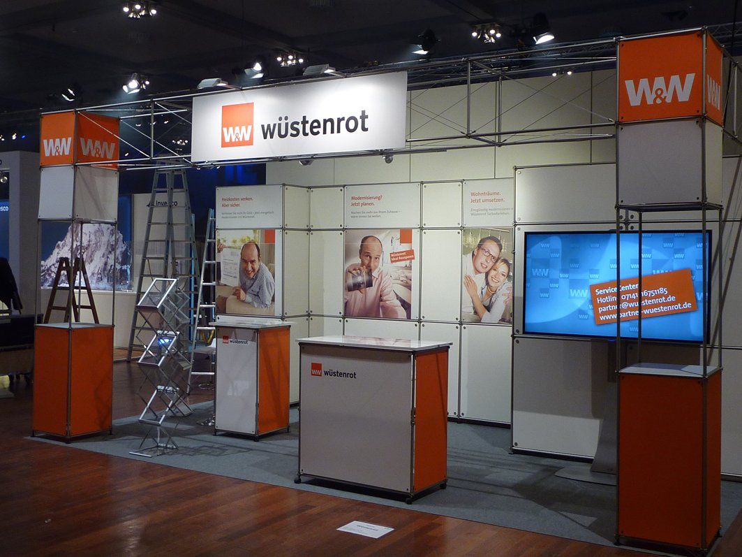 Messebau Schriftenwerkstatt Schrempf Karlsruhe