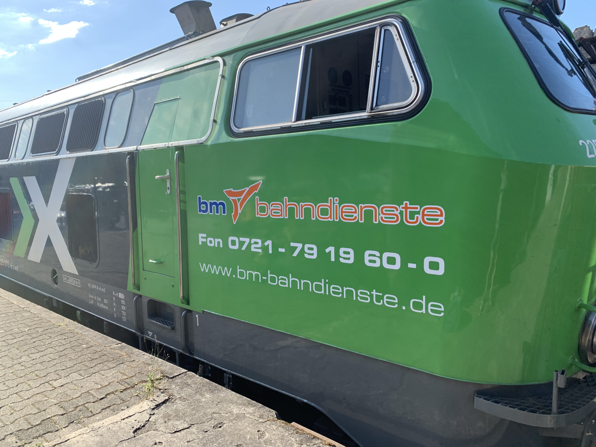 Beschriftung Schriftenwerkstatt Schrempf Karlsruhe