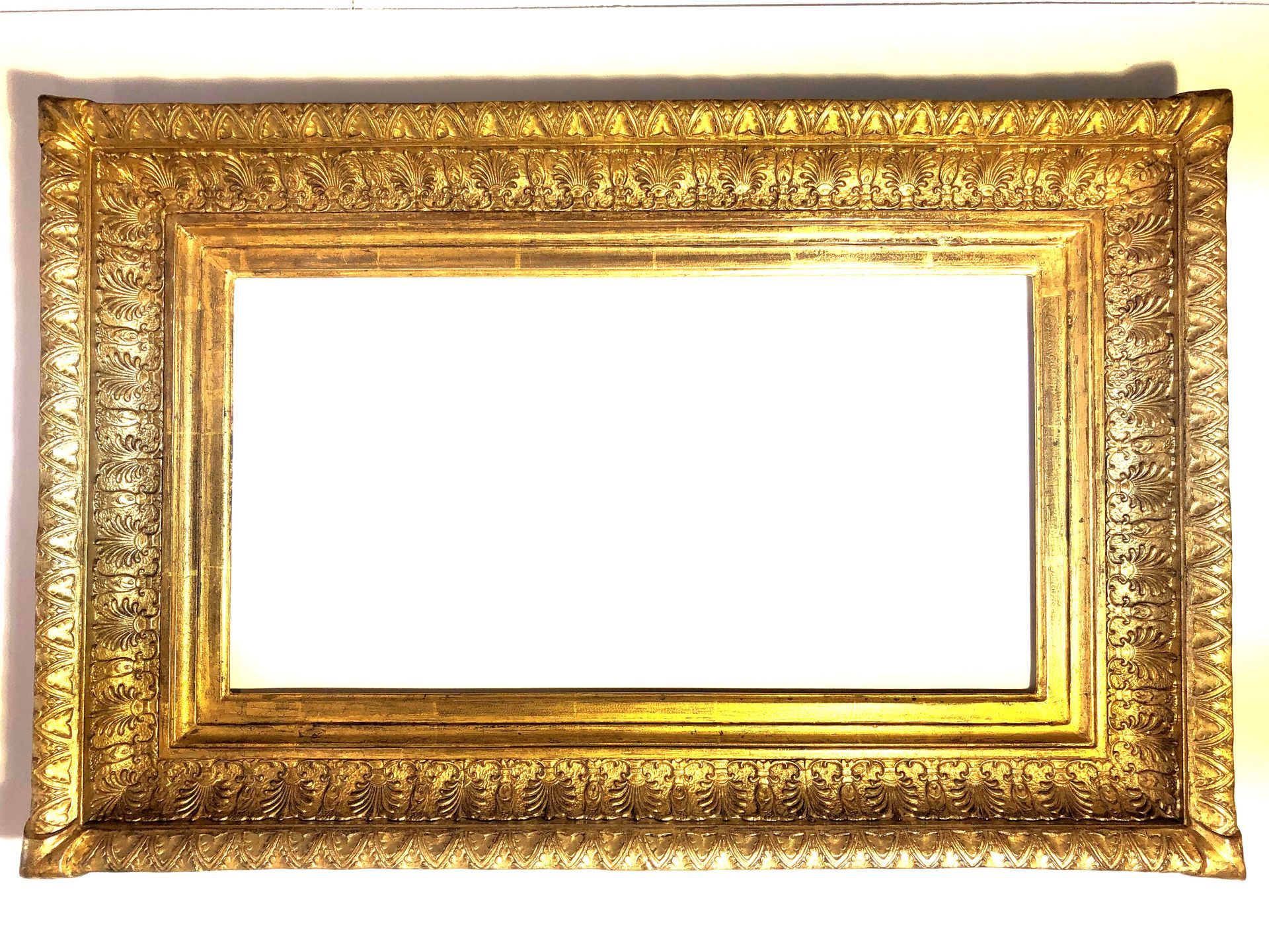 Bilderrahmen Restaurierung Beispiel