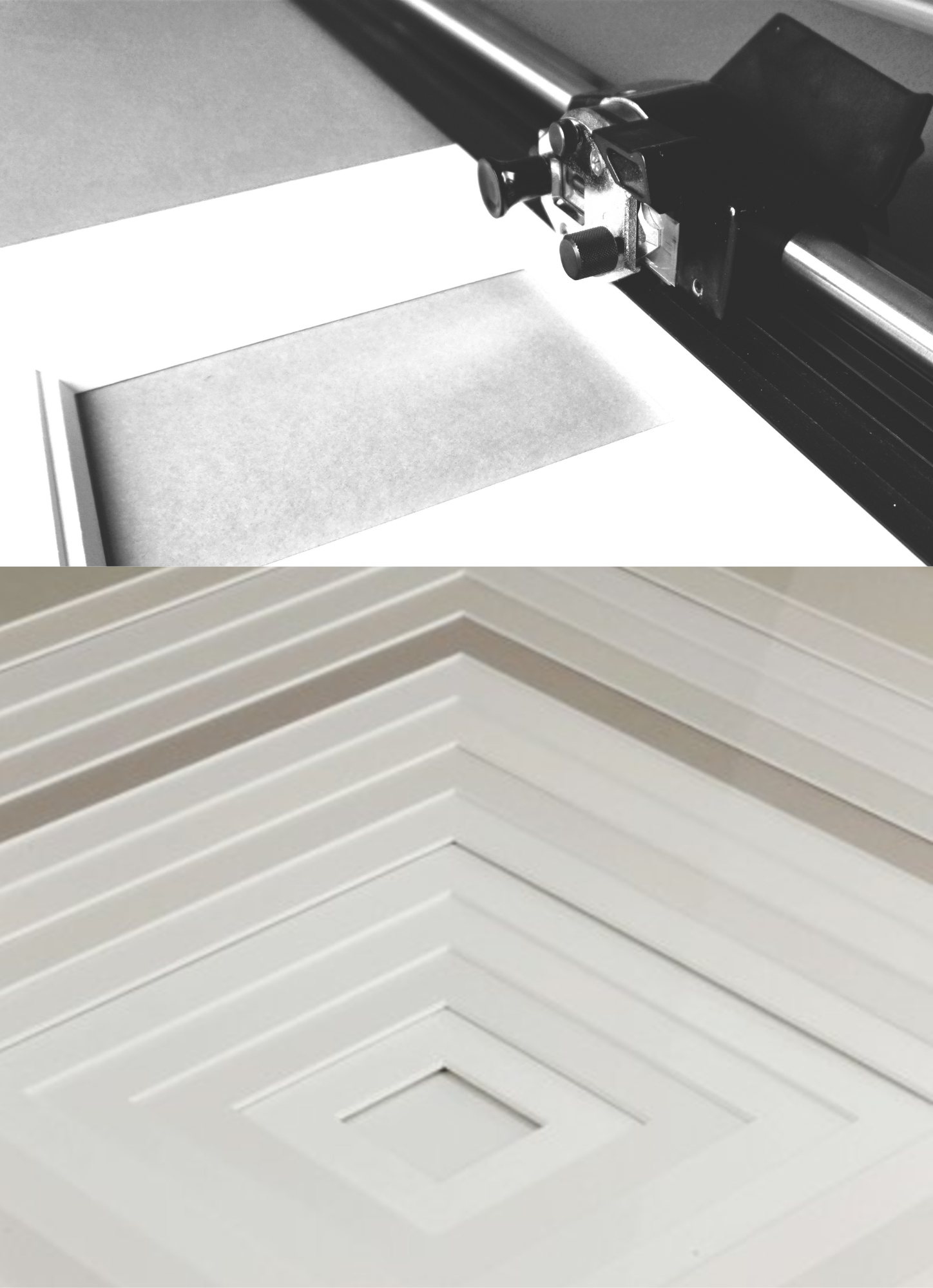 Passepartouts für Bilderrahmen nach Maß