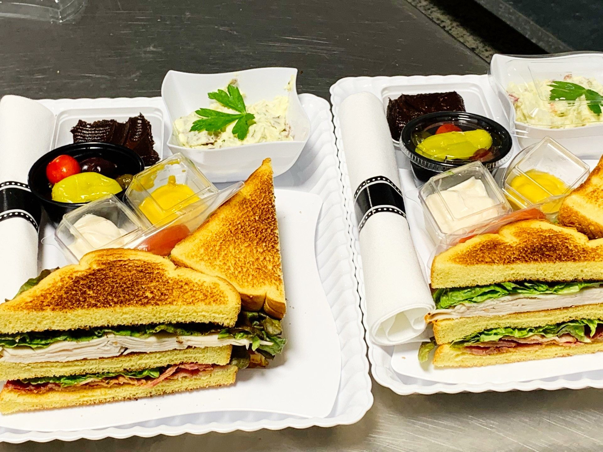 Deli Sandwich Display Tray