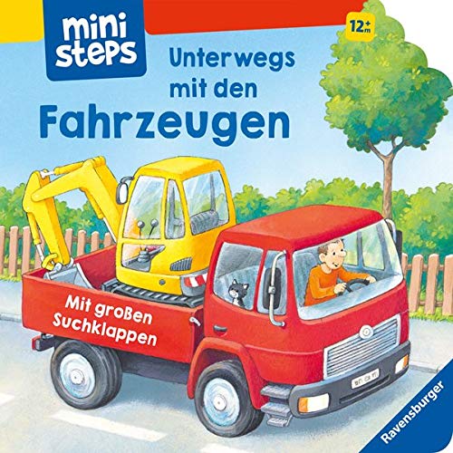 Ravensburger, Pappbilderbuch, Unterwegs mit den Fahrzeugen, Ministeps,, Kathrin Orso, Kathrin Lena Orso