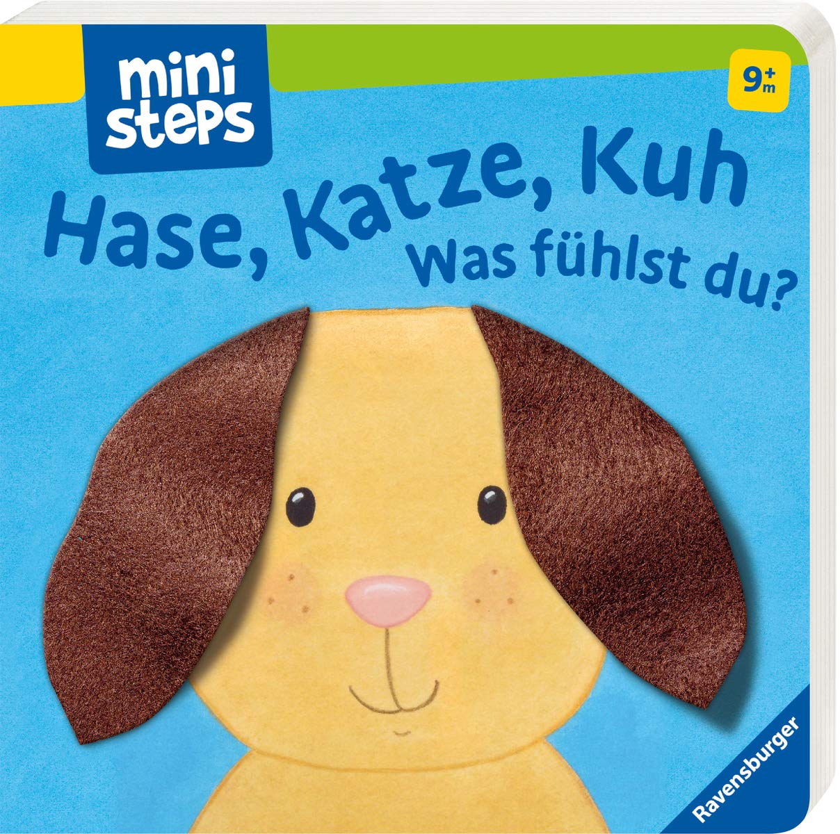 Jetzt bestellen! Ravensburger, Pappbilderbuch, Hase, Katze Kuh was fühlst du?, Ministeps, Kathrin Orso, Kathrin Lena Orso