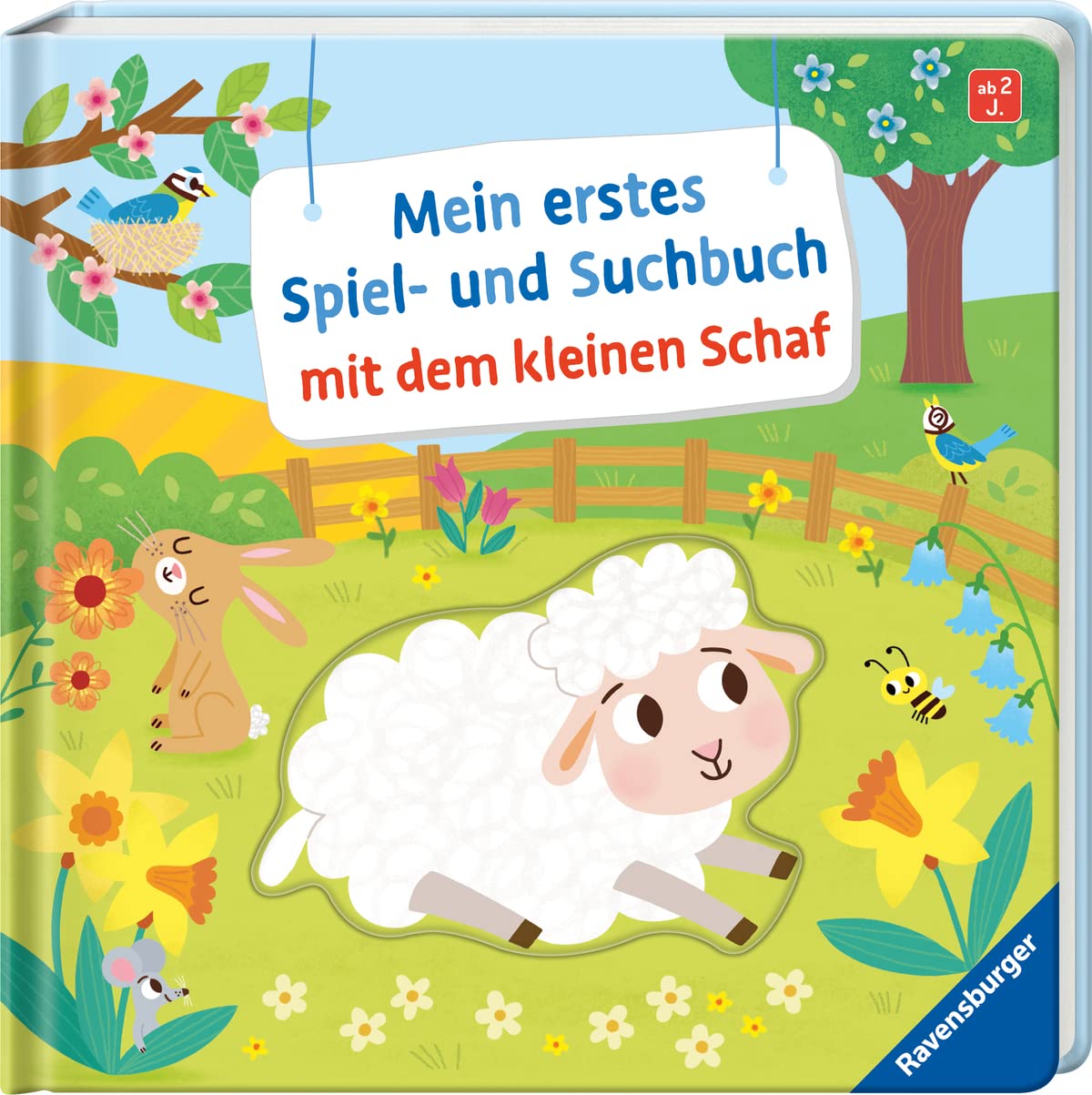 Jetzt bestellen! Ravensburger, Pappbilderbuch, Mein erstes Spiel- und Suchbuch mit dem kleinen Schaf, Kathrin Lena Orso